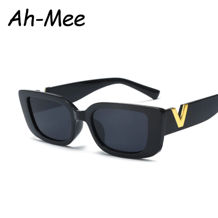 Vintage Rectangle Sunglasses for Women